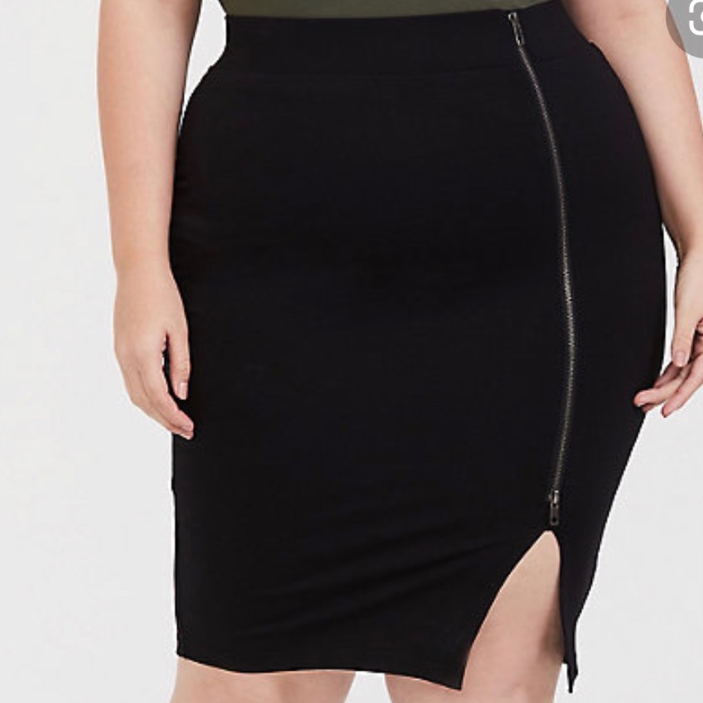 Pencil Zip-Up Skirt NWOT